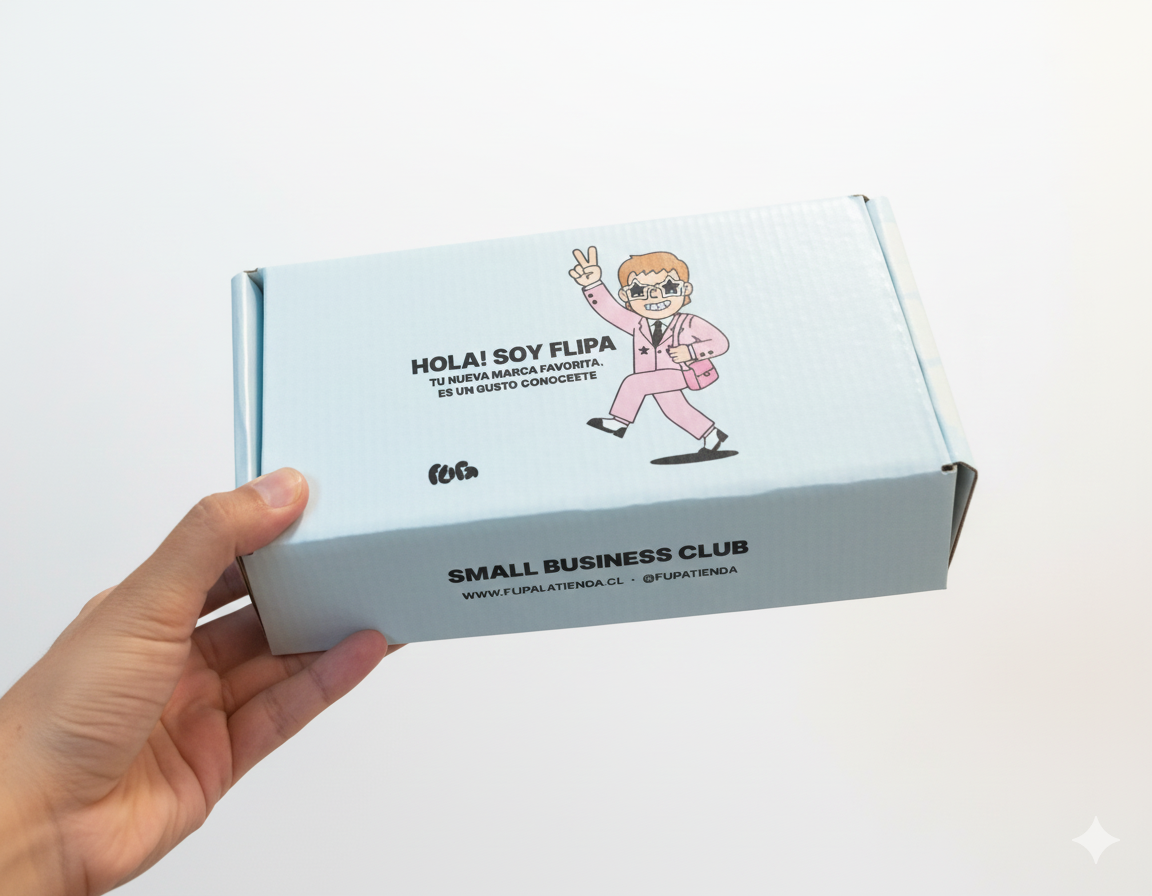 Caja de Regalo Flipa – Edición Elton (20x10x5 cm)