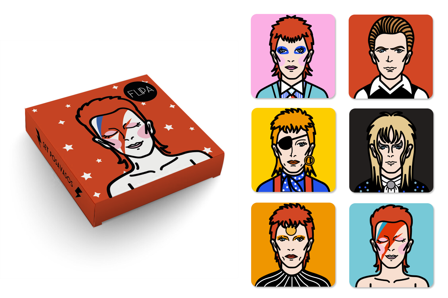Posavasos Bowie