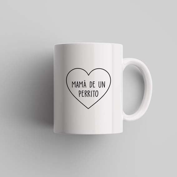 Tazón Mamá de un perrito