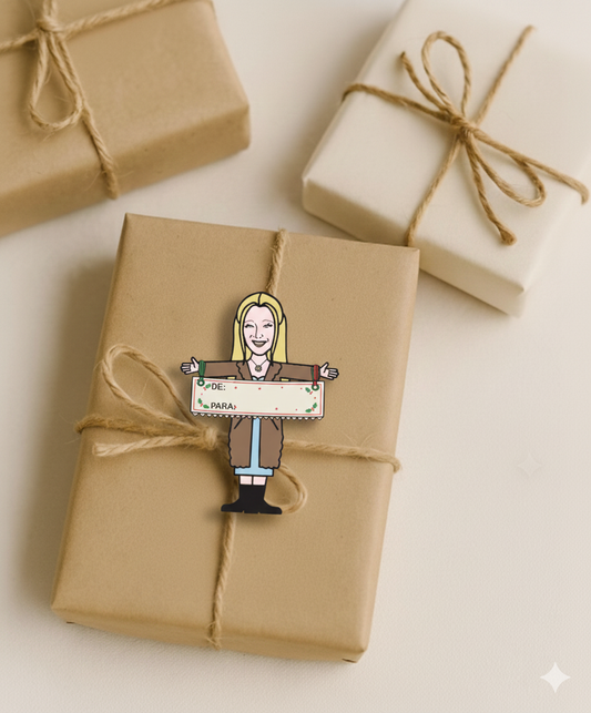 Hangtags Navidad – Edición Phoebe FRIENDS x Flipa