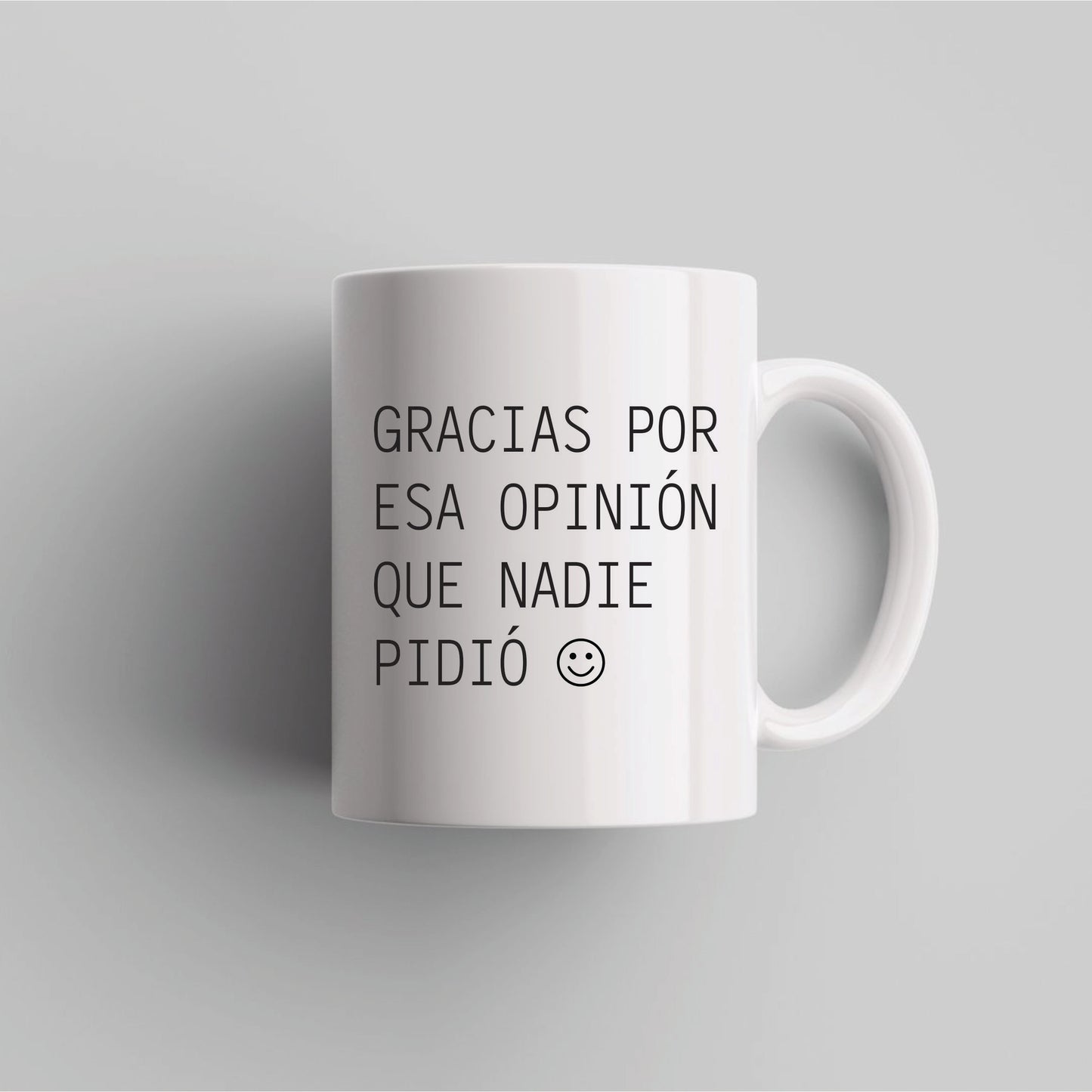 Tazón Gracias por esa opinión